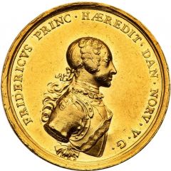 Medal - Crownprince Frederik first Army Command Gold issue
