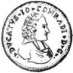 Ducat - Johann Konrad II von Reinach-Hirzbach