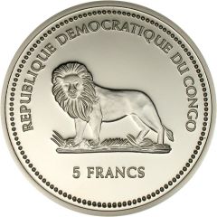 5 Francs African Moony