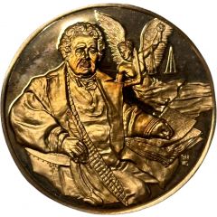 Medal - Jewish People`s History I.A. Crémieux