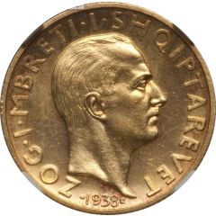 20 Franga Ari - Zog I Royal Marriage, Prova