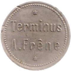10 Centimes - Hôtel-Restaurant Le Terminus Porrentruy