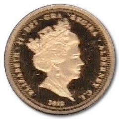 1/4 Sovereign - Elizabeth II 65th Ann. Coronation