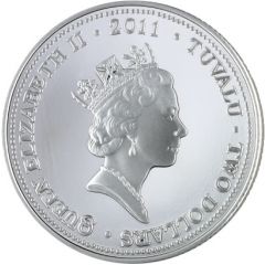 2 Dollars - Elizabeth II Year of the Rabbit