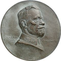 Medal - General Max von Gallwitz and the military sucess at the Narew Offensive