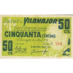 50 Céntimos Vilamajor