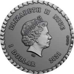 1 Dollar - Elizabeth II Princess and the Pea