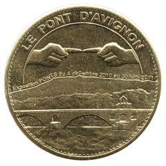 Médailles et Patrimoine Le pont d`Avignon