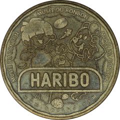 Monnaie de Paris Tourist Token - Haribo Musée du bonbon - Hariboy et l`Ours d`Or