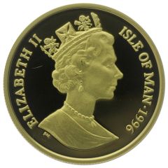 1/5 Crown - Elizabeth II Camelot Castle, Gold