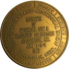 Token - Nebraska Centennial The Nebraskaland Centennial Show