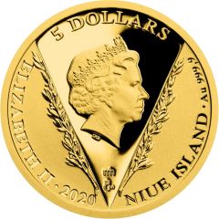 5 Dollars - Elizabeth II Victory Day: Europe