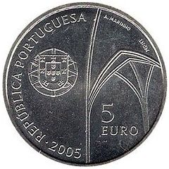 5 Euros World Heritage - Monastery of Batalha