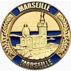 Jeton touristique - Marseille deux drapeaux
