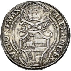 1 Grosso - Alexander VI MARCI
