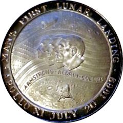 Medal - Apollo XI Lunar Landing
