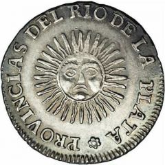 2 Soles Provincias del Rio de la Plata