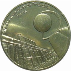 Monnaie de Paris Tourist Token - Paris Cité des Sciences et de l`Industrie