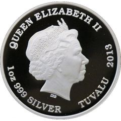 1 Dollar - Elizabeth II Werewolf, Silver Bullion