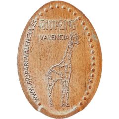 Elongated coin - Bioparc Valencia