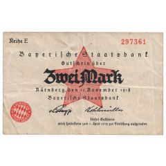 2 Mark Bayerische Staatsbank