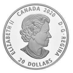 20 Dollars - Elizabeth II Xhuwaji, Haida Grizzly Bear