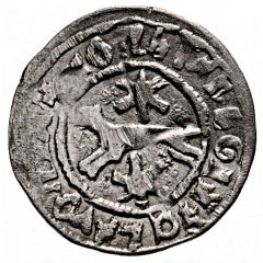 Denier - János Babonich Bán, as vassal of Károly Róbert