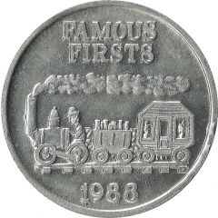 Mardi Gras Token - Proteus Famous Firsts, New Orleans, Louisiana