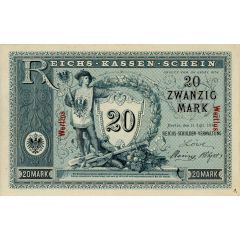 20 Mark Reichskassenschein