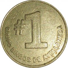 Casino Token - Bingo de Avellaneda #1, 25 mm