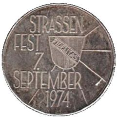 Medal - Karlsruhe Strassen Fest 1974