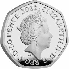 50 Pence - Elizabeth II BBC Centenary, Silver Proof
