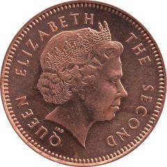 1 Penny - Elizabeth II 4th portrait