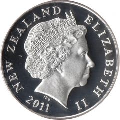 2 Dollars - Elizabeth II 4th Portrait, Silver Currency Set Issue