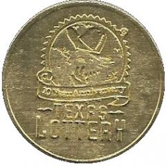Token - Texas Lottery 10th Anniversary