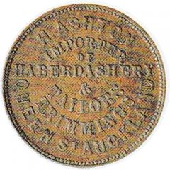 1/2 Penny - Ashton, H. Auckland