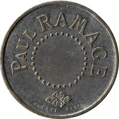 Token - Paul Ramage I. Katz, Paris