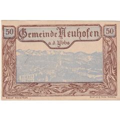 50 Heller Neuhofen a. d. Ybbs