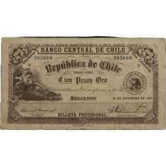 100 Pesos 10 Condores