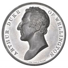 Medal - George IV Prime Minister, white metal
