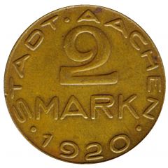 2 Mark - Aachen Alfred Rethel