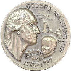 Medal - George Washington Wittnauer Mint