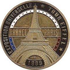 Token - Prune Exposition Universelle de Paris - 1889