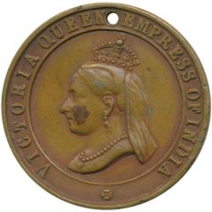 Medalet - Victoria Golden Jubilee; Sewlal Motilal, bronze
