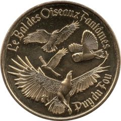 Monnaie de Paris Tourist Token - Puy du Fou Le bal des oiseaux fantômes - Chouette Effraie