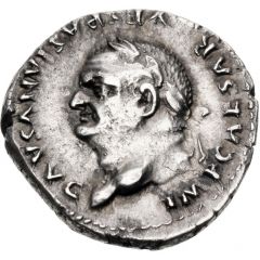 Denarius - Vespasian COS VI