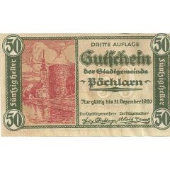 50 Heller Pöchlarn