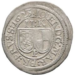 2 Kreuzers - Joachim Ernest