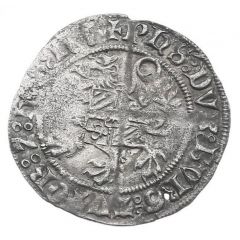 Groat `Kromstaart` - Jacqueline and Philip the Good, Regent