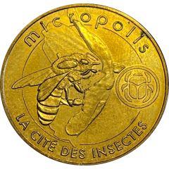 Tourist token - Monnaie de Paris - Micropolis - La cité des insectes